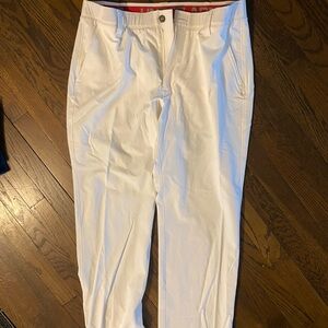 Under Armour White Golf Chinos for Men- Loose fit